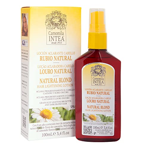 Camomila intea premium – Spray aclarador de cabello rubio natural - Extracto natural ecológico de manzanilla – 100 ML