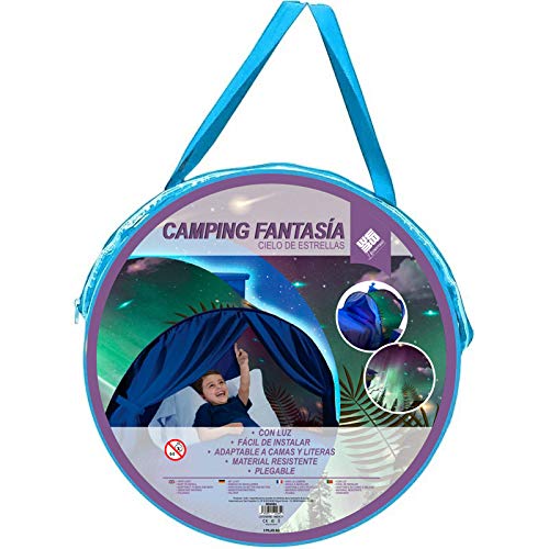 Camping fantasía con luz para Camas y literas