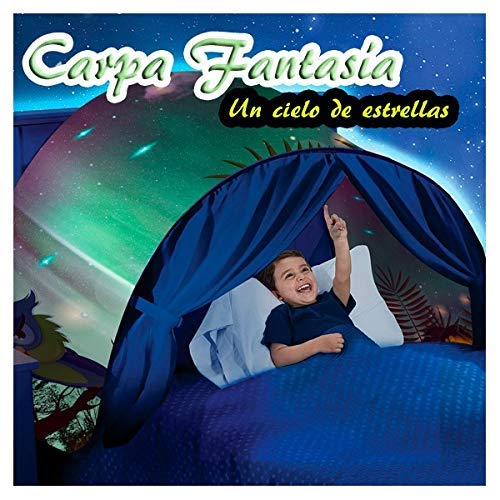 Camping fantasía con luz para Camas y literas