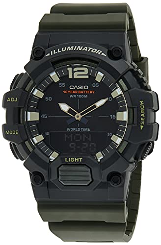 Casio Reloj Digital para Hombre de Cuarzo con Correa en Resina HDC-700-3AVEF