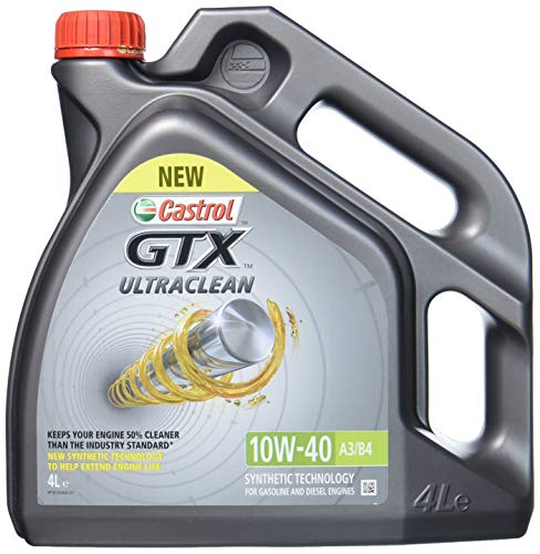 Castrol GTX Ultraclean 10W-40 A3/B4 Aceite de Motor 4L