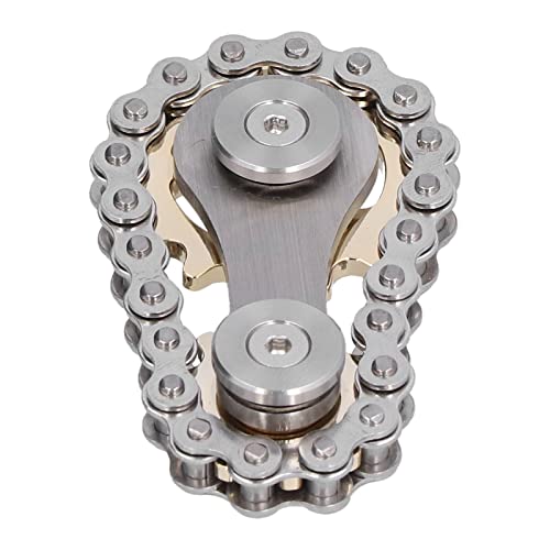 cersalt Gears Linkage Chain Toy, Sprocket Toy Firm Robusto para ADHD Add Autism para Niños para Adultos para Oficina en Casa(Color de Base)