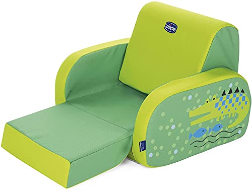 Chicco Twist - Sillón de piel de cocodrilo, Verde