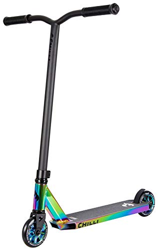 Chilli Scooter Rocky Neochrome 118-6 - Patinete Infantil, Color Cromado