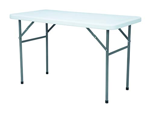 chiner - Mesa Rectangular Patas Plegables, 122 x 61 cm.