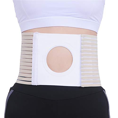 Cinturón De Ostomía Abdominal Brace, Faja De Soporte De Ostomía Para Abrir La Bolsa De Colostomía Prevención De La Hernia Paraestomal, Cinturón Abdominal De Fístula De Cuatro Estaciones Elástico