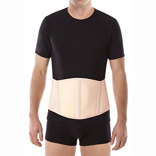 Cinturón ergonómico para hernia umbilical (nuevo modelo); faja de sujeción abdominal Medium Beige