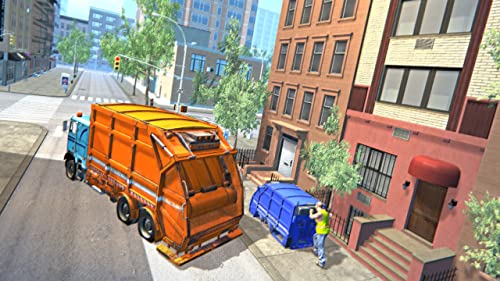 City Garbage Truck Simulator: Top Free Real Trash Dumper Truck Driving Game 3D