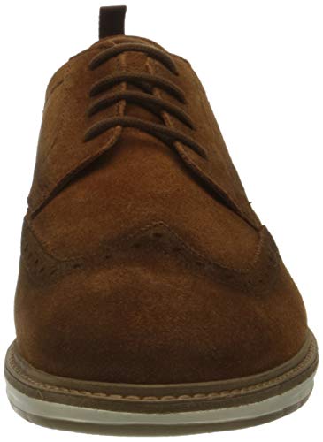 Clarks Chantry Wing, Zapatillas Hombre, Dark Tan Suede, 42.5 EU