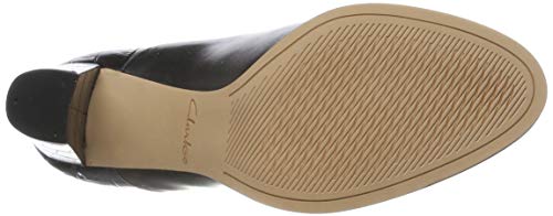 Clarks Kaylin IDA, Botines Mujer, Negro (Black Combi Black Combi), 37 EU