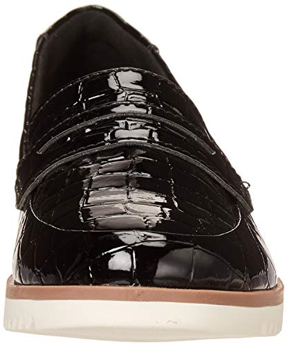 Clarks Serena Terri, Mocasn Mujer, Color Negro, 39 EU