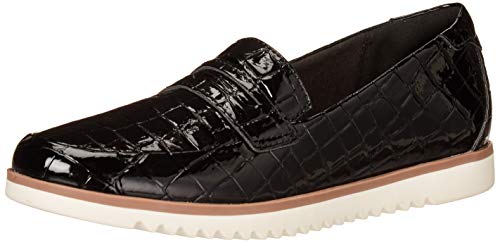 Clarks Serena Terri, Mocasn Mujer, Color Negro, 39 EU