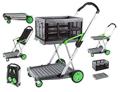 Clax - Carrito transportador plegable sin caja