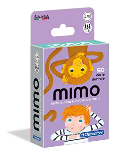 Clementoni - Mimo, 16174 - Juego de Cartas para niños, Multicolor