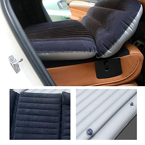 Colchón Inflable para Coche Cama Air de Auto SUV Viaje Camping Senderismo Cama Hinchable de Coche SUV Plegable Extendida para el Reposo de Sueño Sofá Hinchable para Movimiento íntimo Convertible