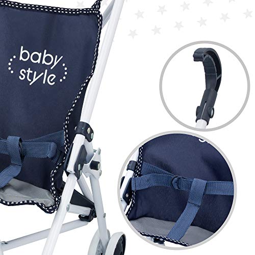 ColorBaby - Sillita para muñecas plegable Baby Style (44923)