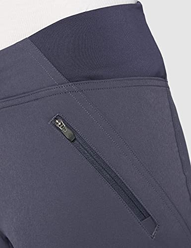 Columbia Pantalones Altos Passo para Mujer, Tinta India, Talla 2