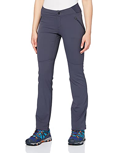 Columbia Pantalones Altos Passo para Mujer, Tinta India, Talla 2