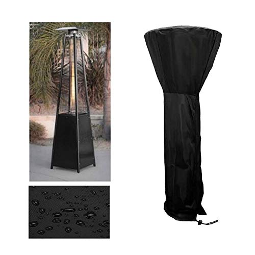 Comius Sharp Cubierta Calentador Patio, Funda Estufa Exterior para Calentadores Redondos de Cúpula de Exteriores para Patio de Jardín al Aire Libre, 226x85x48 CM