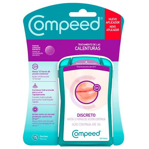 Compeed Calenturas Con Aplicador 15 Ud, Turquesa, 250 G