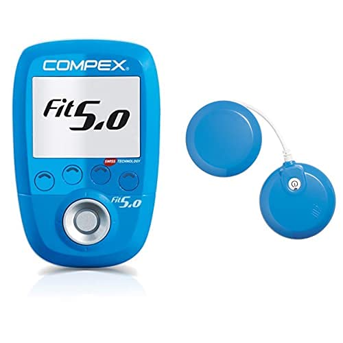 Compex Wireless Fit 5.0 Electroestimulador, Unisex, Azul + - Móduls Inalámbricos para Fit 5.0, 2 Unidades