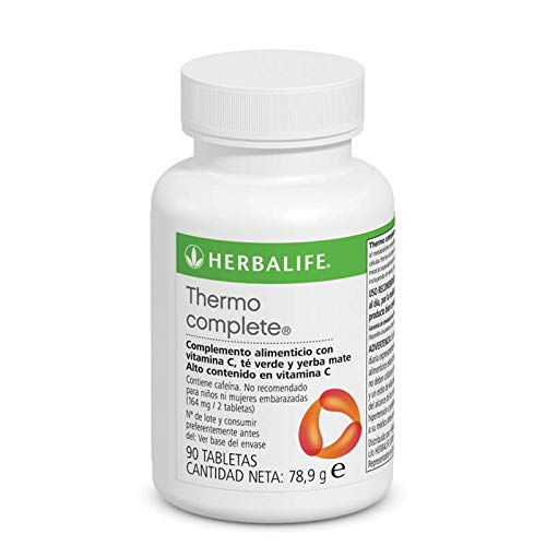 Complemento Alimenticio Natural Thermo Complete con Vitamina C y Sabor a Té Verde y Mate