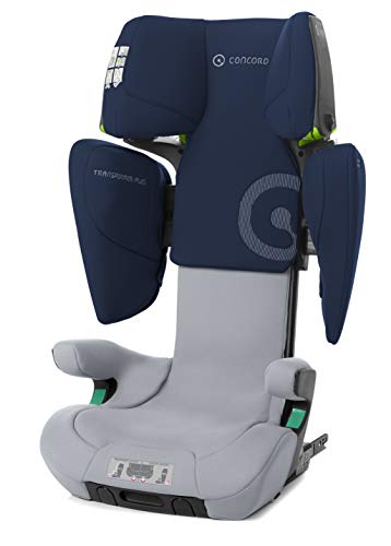 Concord 7508 894 Transformer iPlus, Silla de Coche, 3.5-12 años, Azul (Whale Blue)