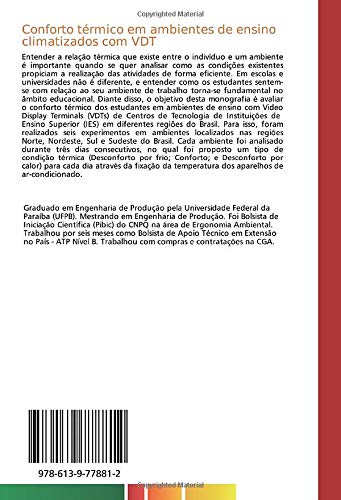 Conforto térmico em ambientes de ensino climatizados com VDT: Análise do conforto térmico de estudantes universitários de diferentes regiões do Brasil