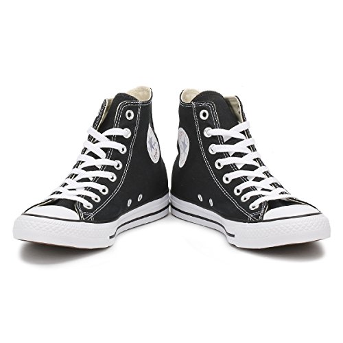 Converse Chuck Taylor All Star - Hi - Negro/Negro/Blanco Textil sintético