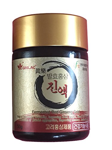 Coreano Fermentado Extracto de ginseng rojo 100% GOLD 50 G (50 días)