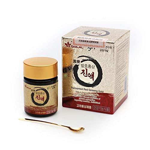 Coreano Fermentado Extracto de ginseng rojo 100% GOLD 50 G (50 días)