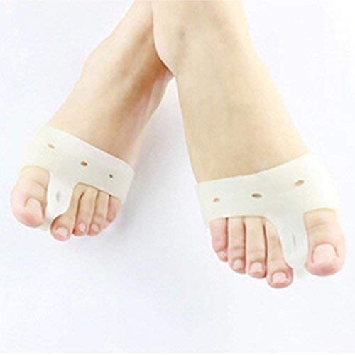 Corrector Valgus Corrección de férulas de Pulgar para Huesos Separador de Dedos del pie Herramientas de pedicura Plantar, enderezadores de los pies para Dedos curvados