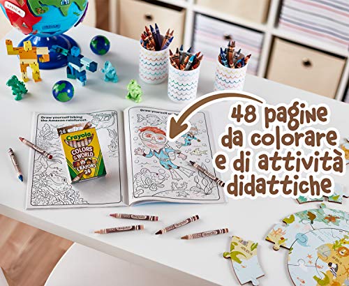 Crayola Colours of the World - Álbum de actividades para colorear, 25-0717