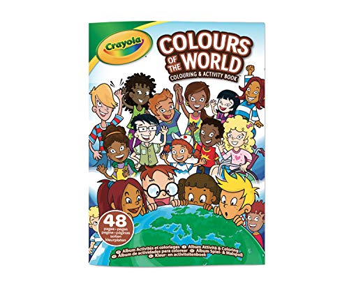 Crayola Colours of the World - Álbum de actividades para colorear, 25-0717