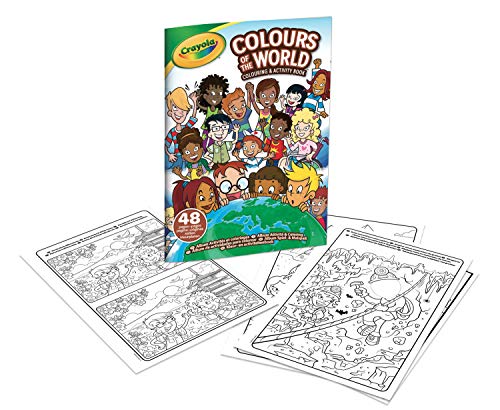 Crayola Colours of the World - Álbum de actividades para colorear, 25-0717