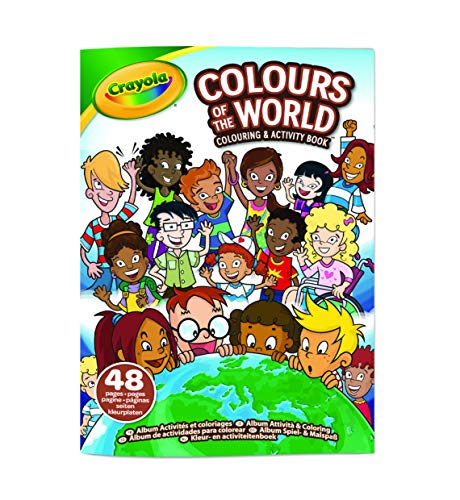 Crayola Colours of the World - Álbum de actividades para colorear, 25-0717