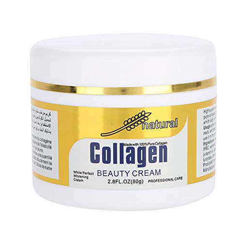 Crema de belleza de colágeno hecha con colágeno 100% puro similar al humano, 80 g Crema Cara hidratante facial antienvejecimiento Crema reafirmante para la piel Arrugas sua