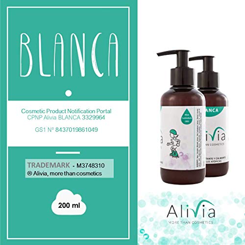 Crema hidratante para piel atópica, con Caléndula, Aloe Vera. Alivio del picor y regeneración de pieles sensibles. Uso facial y corporal. 200 ml. Alivia, cosmética natural para sentirse bien.