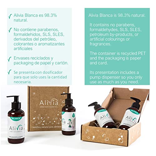 Crema hidratante para piel atópica, con Caléndula, Aloe Vera. Alivio del picor y regeneración de pieles sensibles. Uso facial y corporal. 200 ml. Alivia, cosmética natural para sentirse bien.