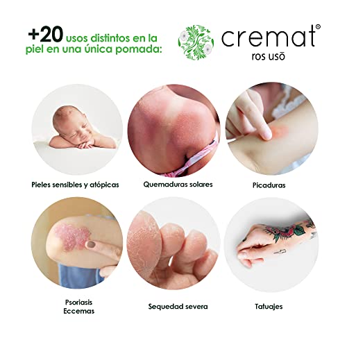 Cremat Pomada, Crema Cicatrizante, Crema Quemaduras e Hidratante