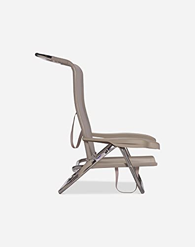 Crespo - Silla de playa AL-222 - 7 Posiciones - Beige