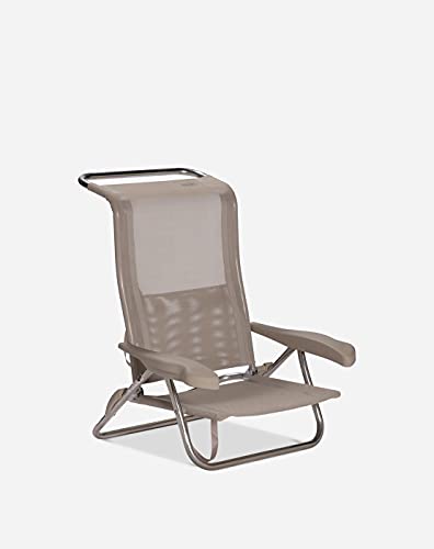 Crespo - Silla de playa AL-222 - 7 Posiciones - Beige