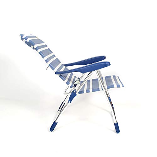 CREVICOSTA QUALITY MARK MARCAS DE CALIDAD SILLÓN Posiciones Plegable 2163-2 Azul Marinero