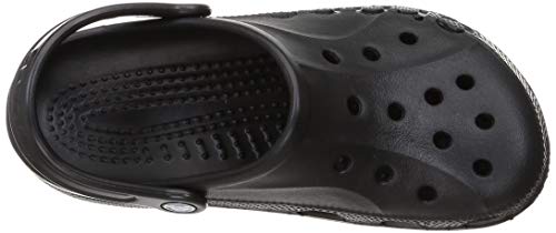 Crocs Baya Clog, Zuecos Unisex Adulto, Negro, 42/43 EU