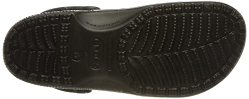 Crocs Classic Clog, Zuecos Unisex Adulto, Black, 42/43 EU