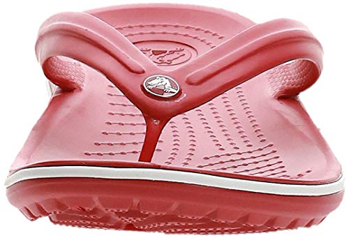 Crocs Crocband Flip Unisex Adulta Chancleta, Rojo (Pepper), 38/39 EU