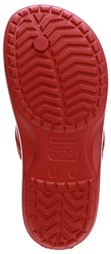 Crocs Crocband Flip Unisex Adulta Chancleta, Rojo (Pepper), 38/39 EU