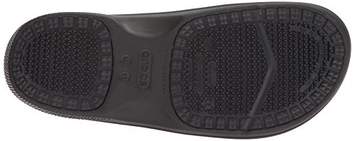 Crocs On The Clock Work Slipon Unisex Adulta Chanclas, Negro (Black), 43/44 EU