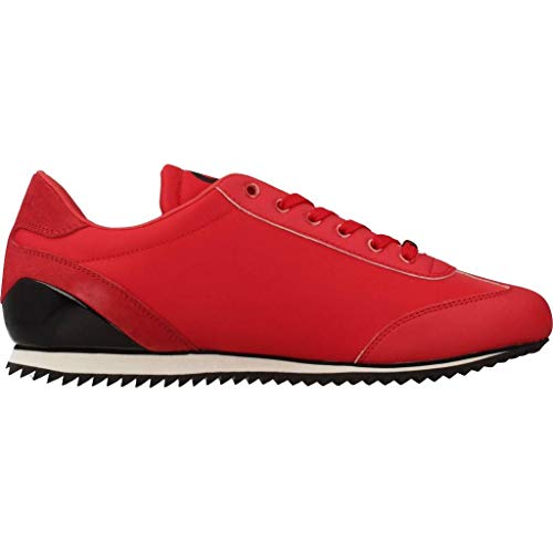 Cruyff Recopa Emblema CC3340193430 Red, Zapatillas Deportivas, Hombre, Rojo, 44 EU