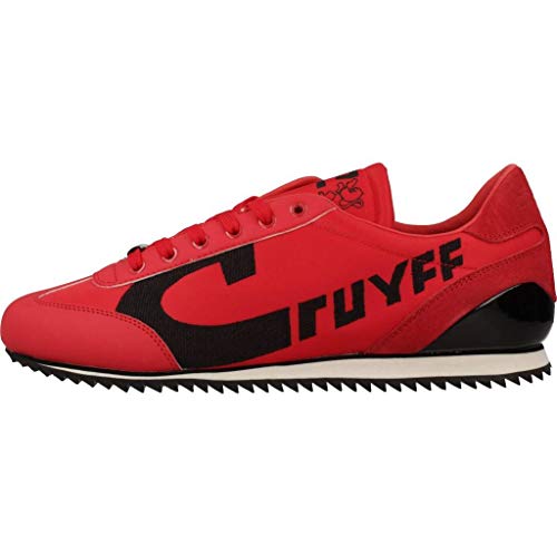 Cruyff Recopa Emblema CC3340193430 Red, Zapatillas Deportivas, Hombre, Rojo, 44 EU